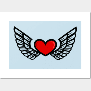 Wings of Love Posters and Art